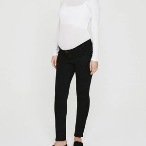 AG Adriano Goldschmied Black Maternity Jeans